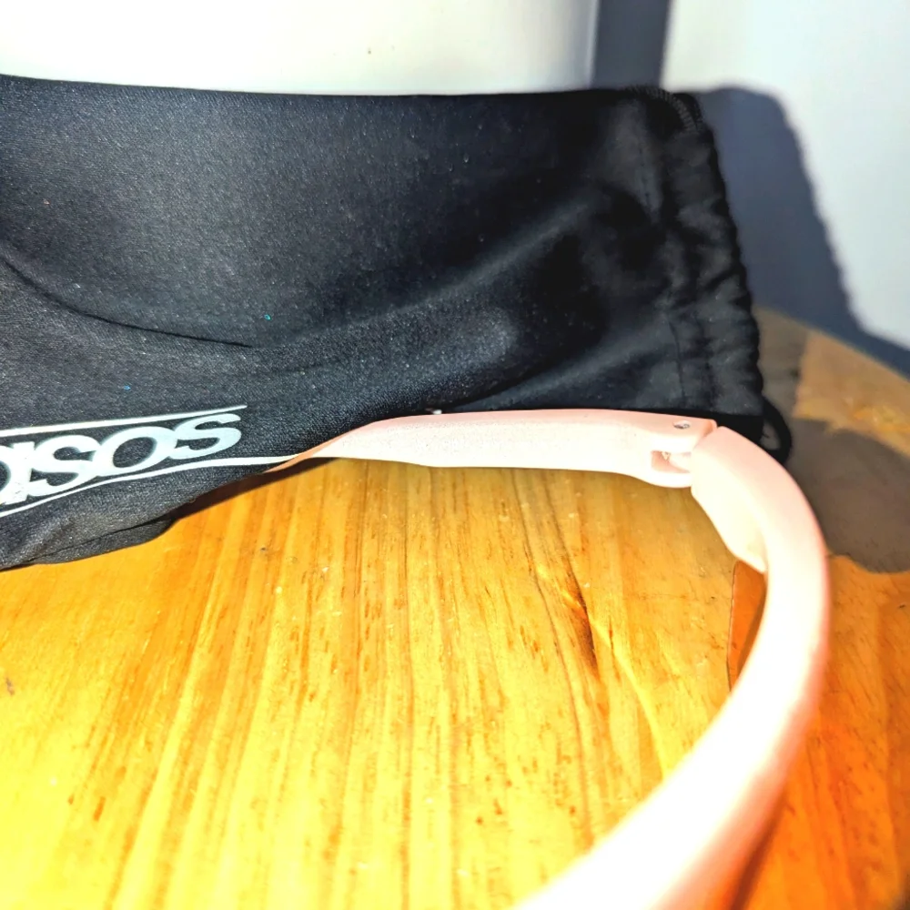 Asos Pink and Red Sports Sunglasses